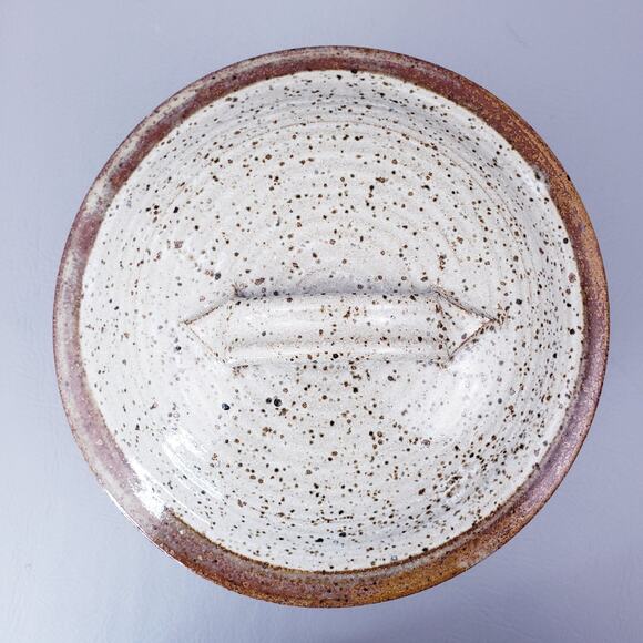 Pottery Stoneware Funnel Steamer Bundt Cake/Rice Bakeware, Lidded And Handled - Picture 6 of 10